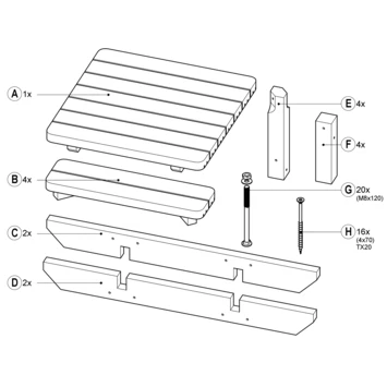 Kinderpicknicktafel Julia Kinderpicknicktafel Julia -Tuinartikelen Winkel 123 1036