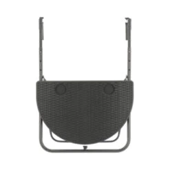 Balkontafel Halfrond Antraciet -Tuinartikelen Winkel 123 1055