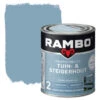 Rambo Vintage Pantserbeits Tuin- En Steigerhout Dekkend Petrol Blauw Zijdeglans 750 Ml 2 Rambo Vintage Pantserbeits Tuin- En Steigerhout Dekkend Petrol Blauw Zijdeglans 750 Ml -Tuinartikelen Winkel 123 1069