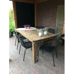 Tuinstoel Denver Zwart -Tuinartikelen Winkel 123 1081