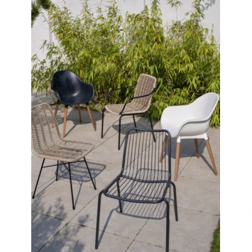 Tuinstoel Lucca Wit Tuinstoel Lucca Wit -Tuinartikelen Winkel 123 1092