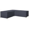 Loungesethoes L-vorm 250X250 Cm -Tuinartikelen Winkel 123 1120