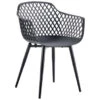 Stoel Savona Zwart 2 Stoel Savona Zwart -Tuinartikelen Winkel 123 1137