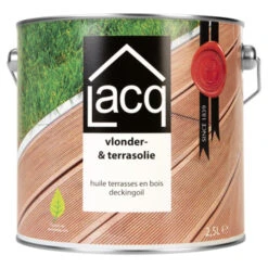 Lacq Vlonder&terras Olie Naturel 2,5 Liter -Tuinartikelen Winkel 123 1176
