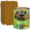 CetaBever Tuinhoutbeits Transparant Licht Eik Zijdeglans 750 Ml -Tuinartikelen Winkel 123 1269