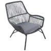 Loungestoel Lissabon Antraciet -Tuinartikelen Winkel 123 1333