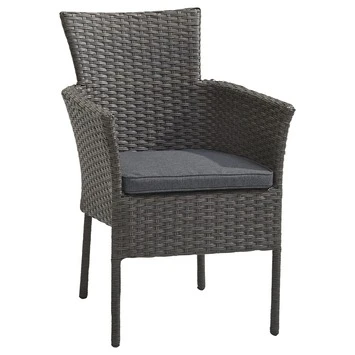 Stapelstoel Malaga Antraciet Wicker Stapelstoel Malaga Antraciet Wicker -Tuinartikelen Winkel 123 1392