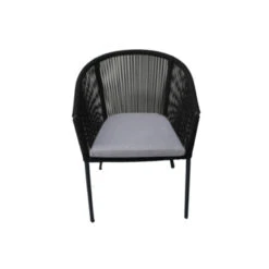 Diningstoel Reims Zwart -Tuinartikelen Winkel 123 1415