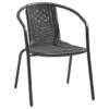 Stapelstoel Bari Antraciet -Tuinartikelen Winkel 123 1437