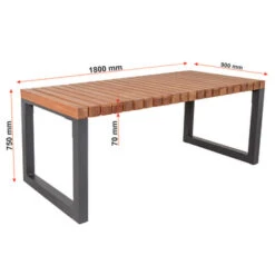 Tafel Milos Eucalyptushout -Tuinartikelen Winkel 123 1522