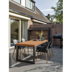 Tafel Milos Eucalyptushout -Tuinartikelen Winkel 123 1523