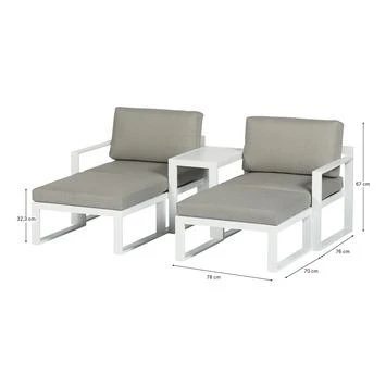 Loungeset Barbados Loungeset Barbados -Tuinartikelen Winkel 123 1590