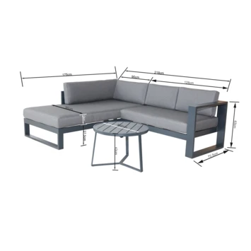 Loungeset Menton Loungeset Menton -Tuinartikelen Winkel 123 1596
