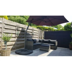 Loungeset Torino Antraciet -Tuinartikelen Winkel 123 1631