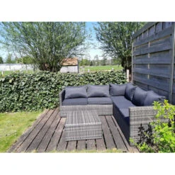 Loungeset Torino Antraciet -Tuinartikelen Winkel 123 1632