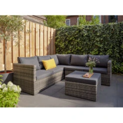 Loungeset Torino Antraciet -Tuinartikelen Winkel 123 1633