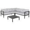 Loungeset Evora Antraciet -Tuinartikelen Winkel 123 1634