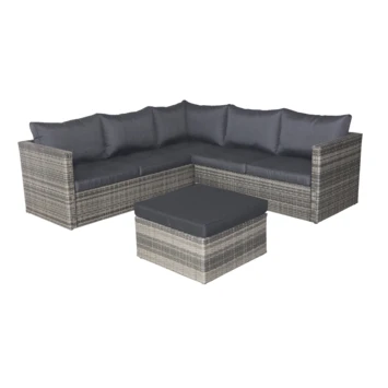 Loungeset Novara Antraciet Loungeset Novara Antraciet -Tuinartikelen Winkel 123 1638