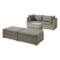 Loungeset Santiago Antraciet -Tuinartikelen Winkel 123 1644