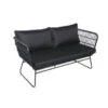 Loungebank Madrid Zwart -Tuinartikelen Winkel 123 1695