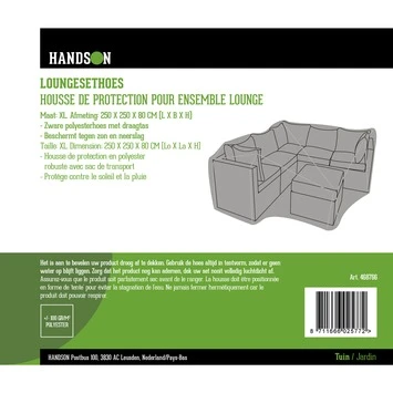 Hoes t.b.v. loungeset 250x250x80 cm Hoes T.b.v. Loungeset 250x250x80 Cm -Tuinartikelen Winkel 123 1746