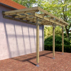 Overkapping Aanbouw 424x257 Cm -Tuinartikelen Winkel 123 1843