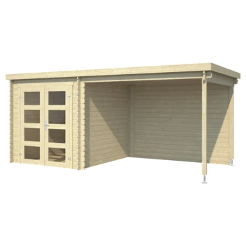 Tuinhuis Helena met overkapping 492x254 cm Tuinhuis Helena Met Overkapping 492x254 Cm -Tuinartikelen Winkel 123 1845