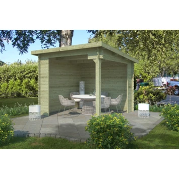 Overkapping Lara geïmpregneerd 275x275cm Overkapping Lara Geïmpregneerd 275x275cm -Tuinartikelen Winkel 123 1880