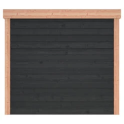 Overkapping Douglas Hout Zwart Met Achterwand 270x270 Cm 6 Overkapping Douglas Hout Zwart Met Achterwand 270x270 Cm -Tuinartikelen Winkel 123 1901