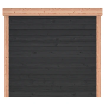 Overkapping Douglas Hout Zwart met Achterwand 270x270 cm Overkapping Douglas Hout Zwart Met Achterwand 270x270 Cm -Tuinartikelen Winkel 123 1901