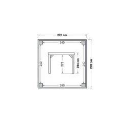 Overkapping Douglas Hout Blank Met Blokhutprofiel Achterwand En 2 Zijwanden 270x270 Cm 4 Overkapping Douglas Hout Blank Met Blokhutprofiel Achterwand En 2 Zijwanden 270x270 Cm -Tuinartikelen Winkel 123 1938