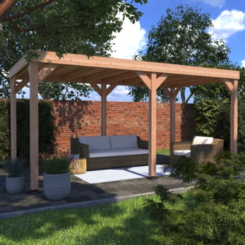 Overkapping Douglas Hout Blank 270x522 cm Overkapping Douglas Hout Blank 270x522 Cm -Tuinartikelen Winkel 123 1958