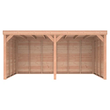 Overkapping Douglas Hout Blank met Achterwand en 2 Zijwanden 270x522 cm Overkapping Douglas Hout Blank Met Achterwand En 2 Zijwanden 270x522 Cm -Tuinartikelen Winkel 123 1993