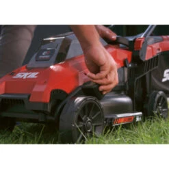 SKIL 20V Grasmaaier 0130BA Brushless 34cm + 2 Accu's 2,0Ah + Snellader -Tuinartikelen Winkel 123 3228