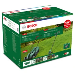 Bosch 18V Grasmaaier EasyMower + Trimmer EasyGrassCut (incl. 4.0Ah Accu + Lader) -Tuinartikelen Winkel 123 3255