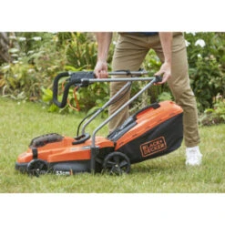 Black & Decker BLACK+DECKER 2x18V Grasmaaier BCMW33184L2-QW 33 Cm Incl. Twee 4,0 Ah Accu's -Tuinartikelen Winkel 123 3305
