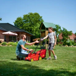 WOLF 40V Grasmaaier 34cm Incl. Accu + Lader 4 WOLF 40V Grasmaaier 34cm Incl. Accu + Lader -Tuinartikelen Winkel 123 3313