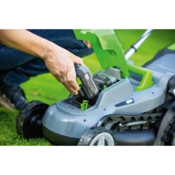 LUX 20V Accu Grasmaaier 33cm Incl. 2 Accu's 4,0Ah + Lader -Tuinartikelen Winkel 123 3338