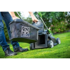 LUX 20V Accu Grasmaaier 33cm Incl. 2 Accu's 4,0Ah + Lader -Tuinartikelen Winkel 123 3343