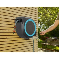 Gardena Wandslangenbox Roll Up 35 Meter Incl Tuinspuit -Tuinartikelen Winkel 123 337