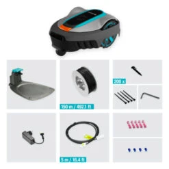 Gardena Robotmaaier Sileno City 250 m² - 17cm -Tuinartikelen Winkel 123 3421