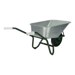 Altrad Fort Kruiwagen 90 Liter Met Gegalvaniseerde Bak -Tuinartikelen Winkel 123 4015