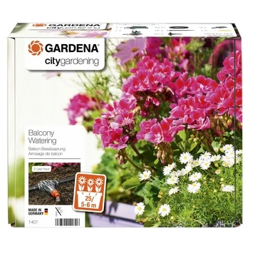 Gardena Set voor volautomatische bloembakbesproeiing Gardena Set Voor Volautomatische Bloembakbesproeiing -Tuinartikelen Winkel 123 490