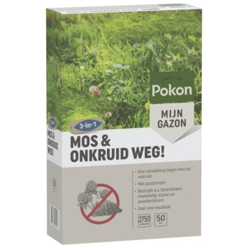 Pokon Mos en Onkruid Weg! Gazonherstel 2,75 kg Pokon Mos En Onkruid Weg! Gazonherstel 2,75 Kg -Tuinartikelen Winkel 123 780