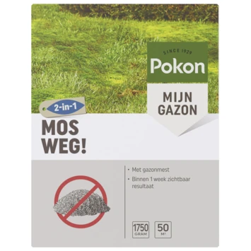 Pokon Mos Weg! Gazonherstel 1,75 kg Pokon Mos Weg! Gazonherstel 1,75 Kg -Tuinartikelen Winkel 123 799