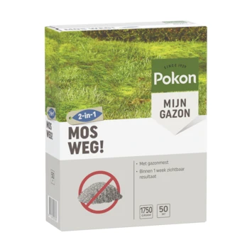 Pokon Mos Weg! Gazonherstel 1,75 kg Pokon Mos Weg! Gazonherstel 1,75 Kg -Tuinartikelen Winkel 123 800