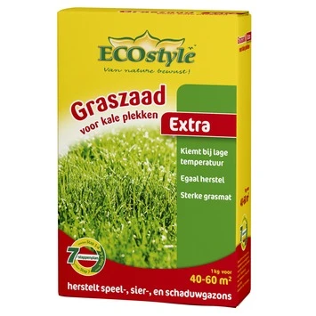 Ecostyle graszaad kale plekken 1 kg Ecostyle Graszaad Kale Plekken 1 Kg -Tuinartikelen Winkel 123 831